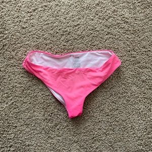Pink swim bottoms size medium